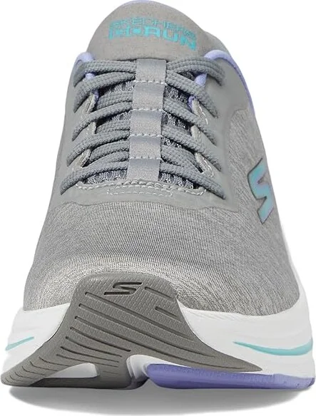 SKECHERS Max Cushioning Elite 2.0 Prevail Hands Free Slip-Ins Women's Shoes Gray/Blue : 5 B - Medium, Textile - Image 3