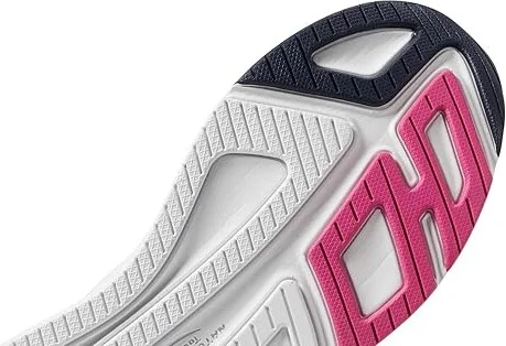SKECHERS Max Cushioning Elite 2.0 Prevail Hands Free Slip-Ins Women's Shoes Navy/Pink : 5 B - Medium, Textile - Image 5