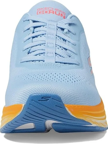 SKECHERS Max Cushioning Elite 2.0 Solace Hands Free Slip-Ins Women's Shoes Blue/Orange : 10 B - Medium, Textile - Image 5