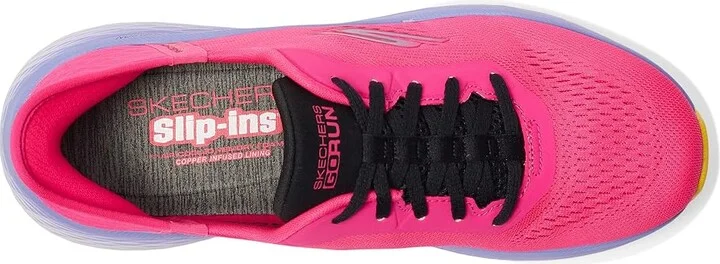SKECHERS Max Cushioning Elite 2.0 Solace Hands Free Slip-Ins Women's Shoes Raspberry : 7 B - Medium, Textile - Image 2
