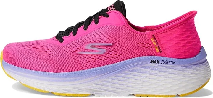 SKECHERS Max Cushioning Elite 2.0 Solace Hands Free Slip-Ins Women's Shoes Raspberry : 7 B - Medium, Textile - Image 6