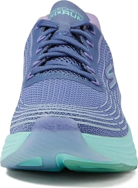 SKECHERS Max Cushioning Elite 2.0 Speed Play Women's Shoes Blue/Lavender : 5 B - Medium, Textile - Image 3