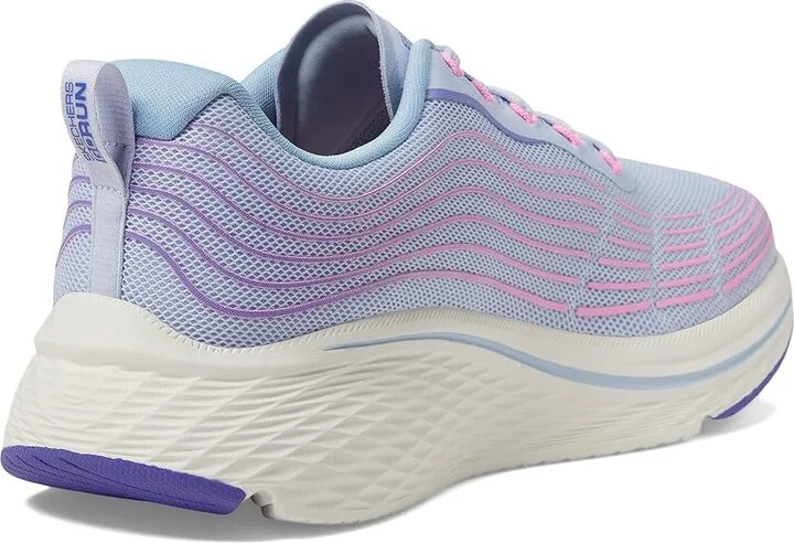 SKECHERS Max Cushioning Elite 2.0 Women's Shoes Light Blue/Pink : 7 B - Medium, Textile - Image 4