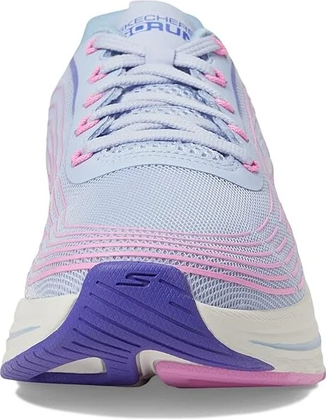 SKECHERS Max Cushioning Elite 2.0 Women's Shoes Light Blue/Pink : 7 B - Medium, Textile - Image 5