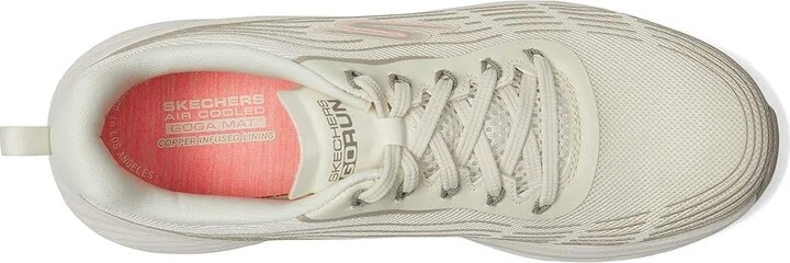 SKECHERS Max Cushioning Elite 2.0 Women's Shoes Natural/Pink : 5.5 B - Medium, Textile - Image 2