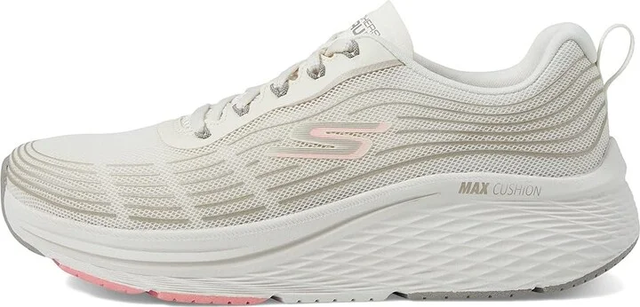 SKECHERS Max Cushioning Elite 2.0 Women's Shoes Natural/Pink : 5.5 B - Medium, Textile - Image 6