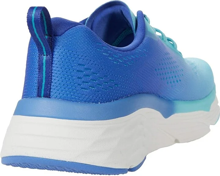 SKECHERS Max Cushioning Elite Mesh Lace-Up Women's Running Shoes Blue/Light Blue : 6 B - Medium, Textile - Image 4