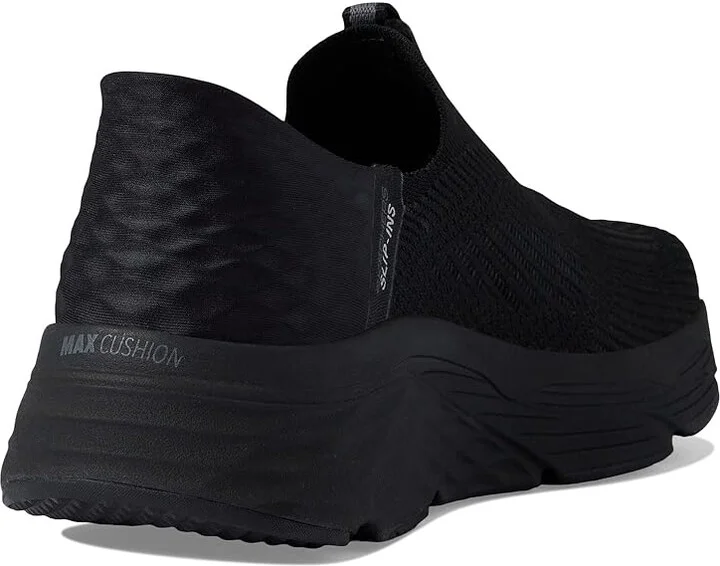 SKECHERS Max Cushioning Elite Smooth Transition Hands Free Slip-Ins Women's Shoes Black : 5 D - Wide, Synthetic/Textile - Image 4