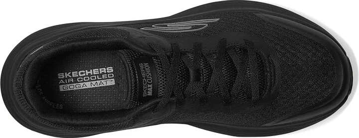 SKECHERS Max Cushioning Endeavour Canova Women's Shoes Black/White : 6.5 B - Medium, Textile - Image 8