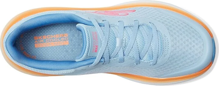 SKECHERS Max Cushioning Endeavour Canova Women's Shoes Blue/Orange : 5 B - Medium, Textile - Image 2