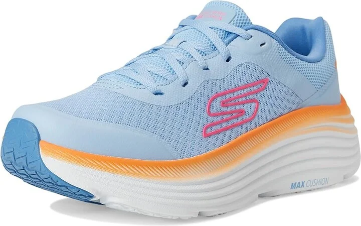 SKECHERS Max Cushioning Endeavour Canova Women's Shoes Blue/Orange : 5 B - Medium, Textile - Image 5