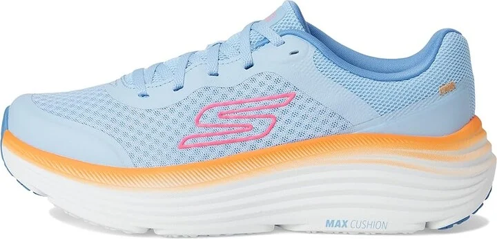 SKECHERS Max Cushioning Endeavour Canova Women's Shoes Blue/Orange : 5 B - Medium, Textile - Image 6