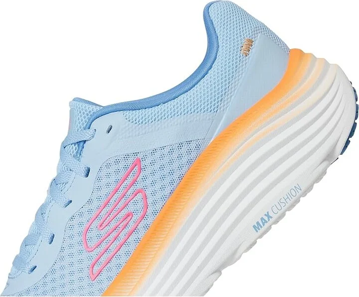 SKECHERS Max Cushioning Endeavour Canova Women's Shoes Blue/Orange : 5 B - Medium, Textile - Image 7
