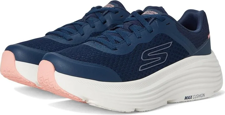 SKECHERS Max Cushioning Endeavour Canova Women's Shoes Navy/Pink : 5 B - Medium, Textile