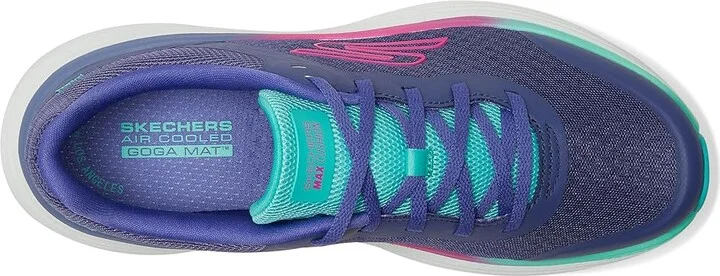 SKECHERS Max Cushioning Endeavour Canova Women's Shoes Purple/Turquoise : 5.5 B - Medium, Textile - Image 2