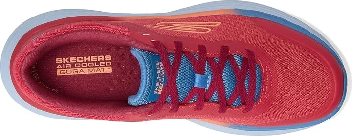 SKECHERS Max Cushioning Endeavour Canova Women's Shoes Red/Multi : 5.5 B - Medium, Textile - Image 2