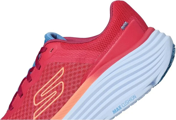 SKECHERS Max Cushioning Endeavour Canova Women's Shoes Red/Multi : 5.5 B - Medium, Textile - Image 7