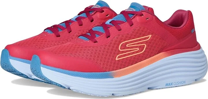 SKECHERS Max Cushioning Endeavour Canova Women's Shoes Red/Multi : 5.5 B - Medium, Textile