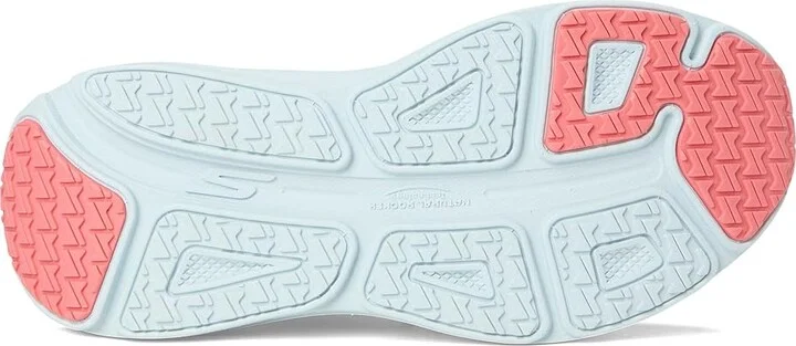 SKECHERS Max Cushioning Endeavour Galloway Women's Shoes Blue/Coral : 8 B - Medium, Rubber/Textile - Image 3