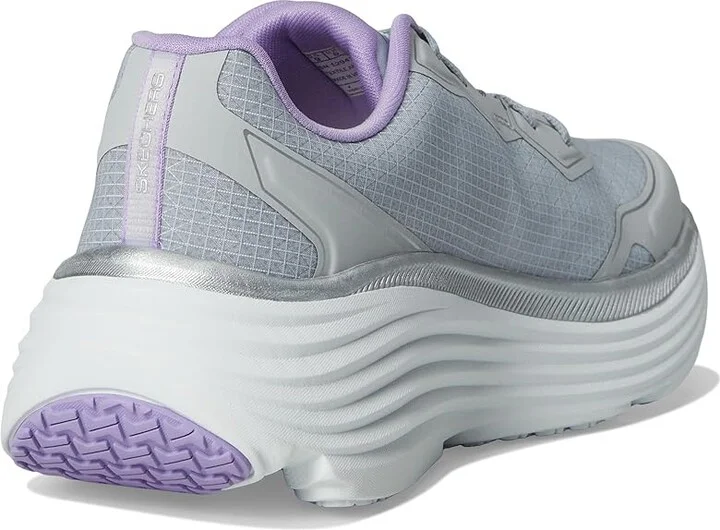 SKECHERS Max Cushioning Endeavour Galloway Women's Shoes Gray/Lavender : 5 B - Medium, Rubber/Textile - Image 4