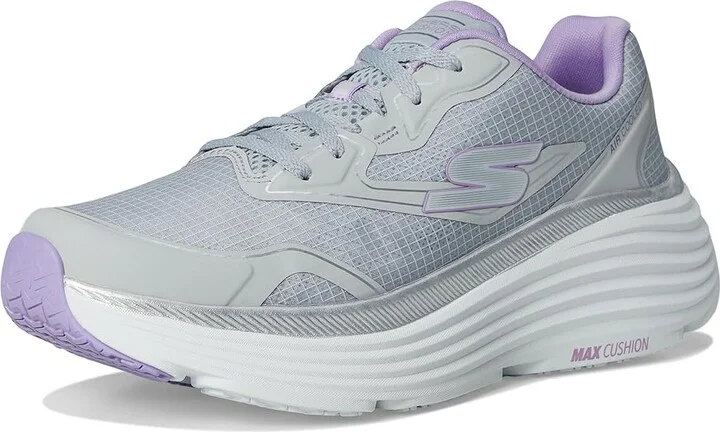 SKECHERS Max Cushioning Endeavour Galloway Women's Shoes Gray/Lavender : 5 B - Medium, Rubber/Textile - Image 5
