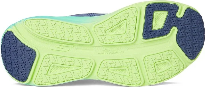 SKECHERS Max Cushioning Endeavour Hallandale Hands Free Slip-Ins Women's Shoes Navy/Lime : 6 B - Medium - Image 3