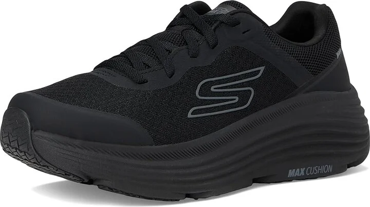 SKECHERS Max Cushioning Endeavour Men's Running Shoes Black/Black : 9 D - Medium, Synthetic - Image 5