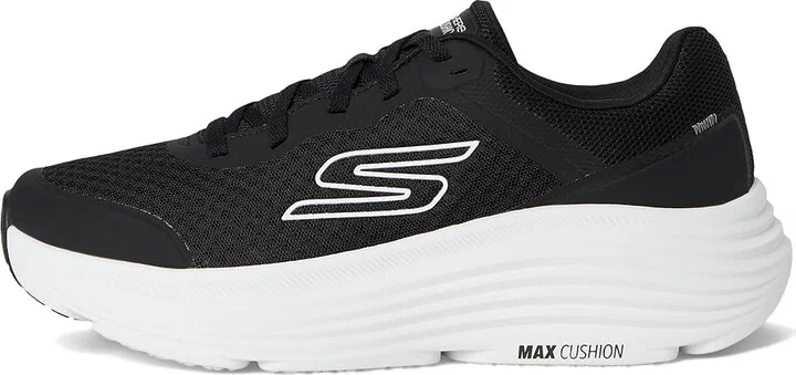 SKECHERS Max Cushioning Endeavour Men's Running Shoes Black/White : 10.5 D - Medium - Image 6