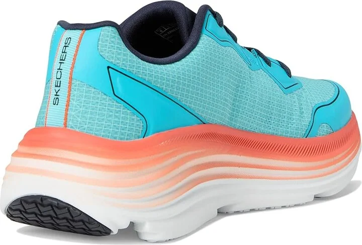 SKECHERS Max Cushioning Endeavour Men's Running Shoes Blue/Orange : 7 D - Medium - Image 4