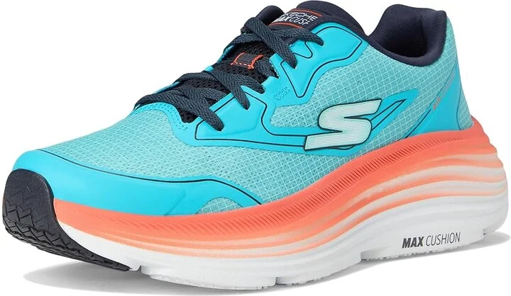 SKECHERS Max Cushioning Endeavour Men's Running Shoes Blue/Orange : 7 D - Medium - Image 5