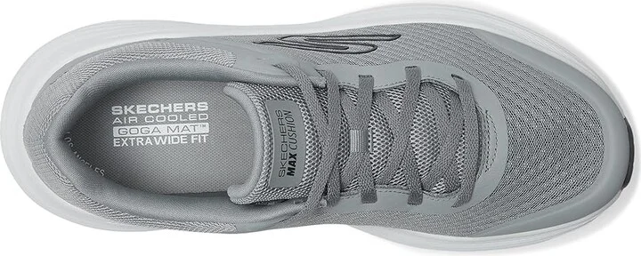 SKECHERS Max Cushioning Endeavour Men's Running Shoes Charcoal : 9.5 E - Wide, Synthetic - Image 2