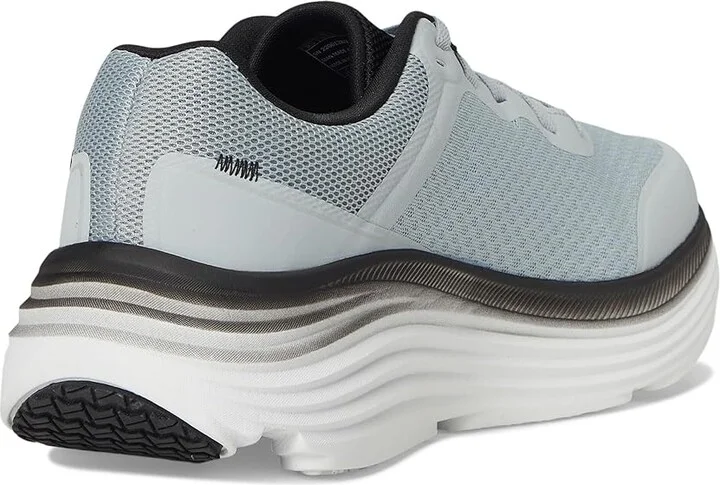 SKECHERS Max Cushioning Endeavour Men's Running Shoes Light Gray/Black : 11.5 E - Wide, Synthetic - Image 4