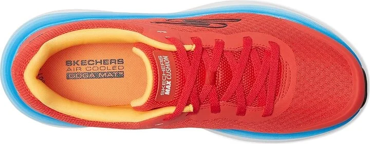 SKECHERS Max Cushioning Endeavour Men's Running Shoes Orange/Blue : 11 D - Medium, Synthetic - Image 2