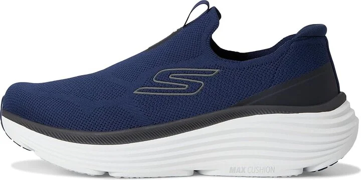 SKECHERS Max Cushioning Endeavour Sarasota Men's Shoes Navy : 8 E - Wide, Textile - Image 6