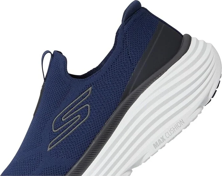 SKECHERS Max Cushioning Endeavour Sarasota Men's Shoes Navy : 8 E - Wide, Textile - Image 7