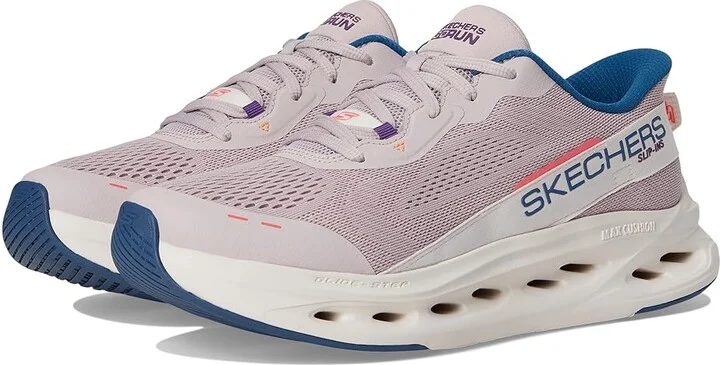 SKECHERS Max Cushioning Glide Step Caledonia Hands Free Slip-Ins Women's Shoes Lavender : 7.5 B - Medium, Synthetic