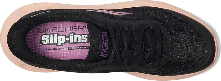 SKECHERS Max Cushioning Glide Step Hartford Hands Free Slip-Ins Women's Shoes Black/Purple : 7 B - Medium - Image 2
