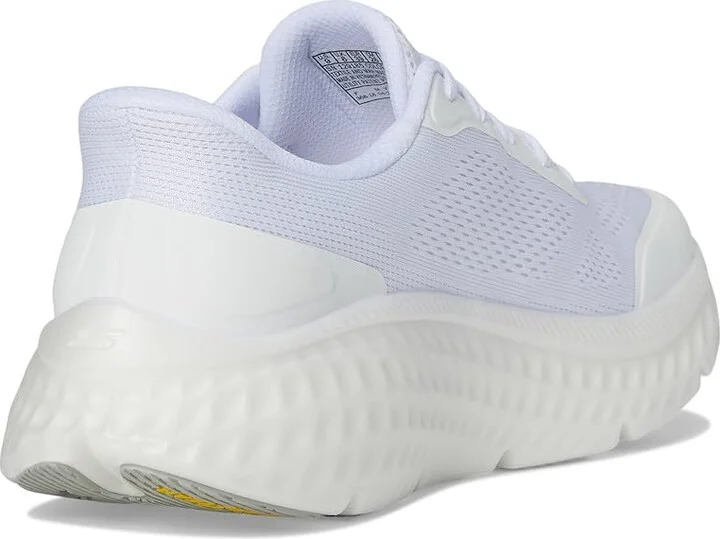 SKECHERS Max Cushioning Hyper Craze 2.0 Hands Free Slip-Ins Women's Shoes White/Silver : 9.5 B - Medium, Synthetic - Image 4