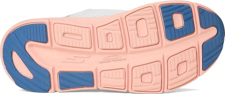 SKECHERS Max Cushioning Premier 2.0 Alora Hands Free Slip-Ins Women's Shoes Light Gray/Orange : 9 B - Medium - Image 3