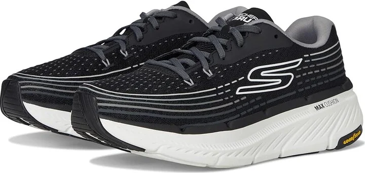 SKECHERS Max Cushioning Premier 2.0 Men's Shoes Black/Gray : 9.5 D - Medium, Synthetic