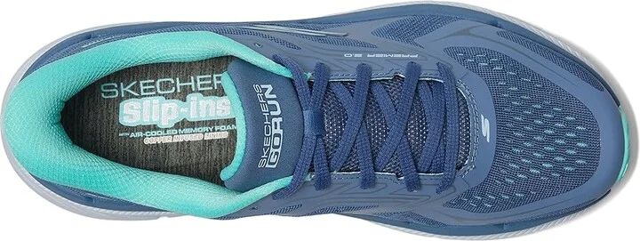 SKECHERS Max Cushioning Premier 2.0 Overland Hands Free Slip-Ins Women's Shoes Blue/Turquoise : 9 B - Medium - Image 2