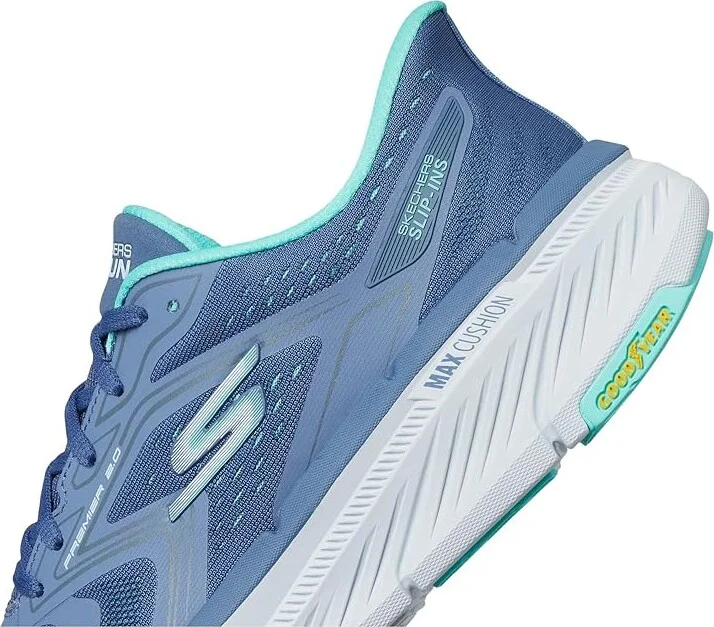 SKECHERS Max Cushioning Premier 2.0 Overland Hands Free Slip-Ins Women's Shoes Blue/Turquoise : 9 B - Medium - Image 7