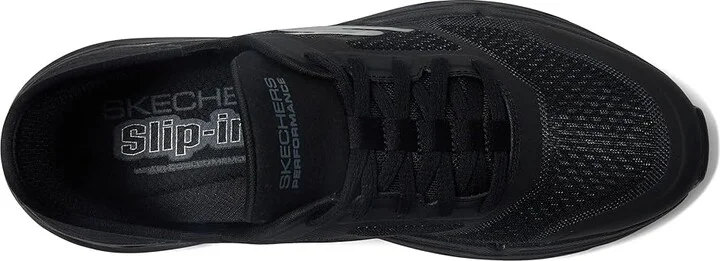 SKECHERS Max Cushioning Premier Ascendant Hands Free Slip-Ins Men's Running Shoes Black : 7 EE - Wide, Synthetic/Textile - Image 2