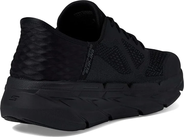 SKECHERS Max Cushioning Premier Ascendant Hands Free Slip-Ins Men's Running Shoes Black : 7 EE - Wide, Synthetic/Textile - Image 4