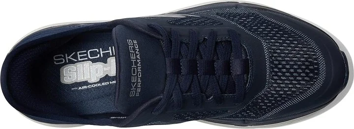 SKECHERS Max Cushioning Premier Ascendant Hands Free Slip-Ins Men's Running Shoes Navy : 7 D - Medium, Synthetic/Textile - Image 2