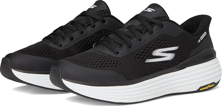 SKECHERS Max Cushioning Suspension Chrone Hands Free Slip-Ins Women's Shoes Black : 10 B - Medium, Textile