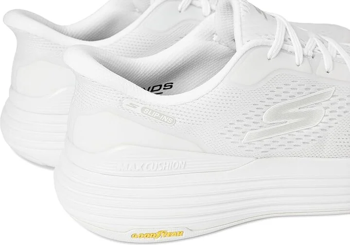 SKECHERS Max Cushioning Suspension Chrone Hands Free Slip-Ins Women's Shoes White : 9.5 B - Medium, Textile - Image 7