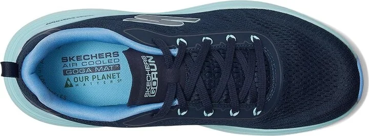 SKECHERS Max Cushioning Suspension High Road Women's Shoes Navy/Blue : 7 B - Medium, Rubber - Image 2