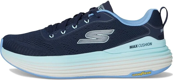 SKECHERS Max Cushioning Suspension High Road Women's Shoes Navy/Blue : 7 B - Medium, Rubber - Image 6