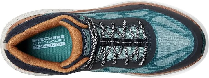 SKECHERS Max Cushioning Suspension Terrace Waterproof Women's Climbing Shoes Navy/Teal : 7.5 B - Medium - Image 2